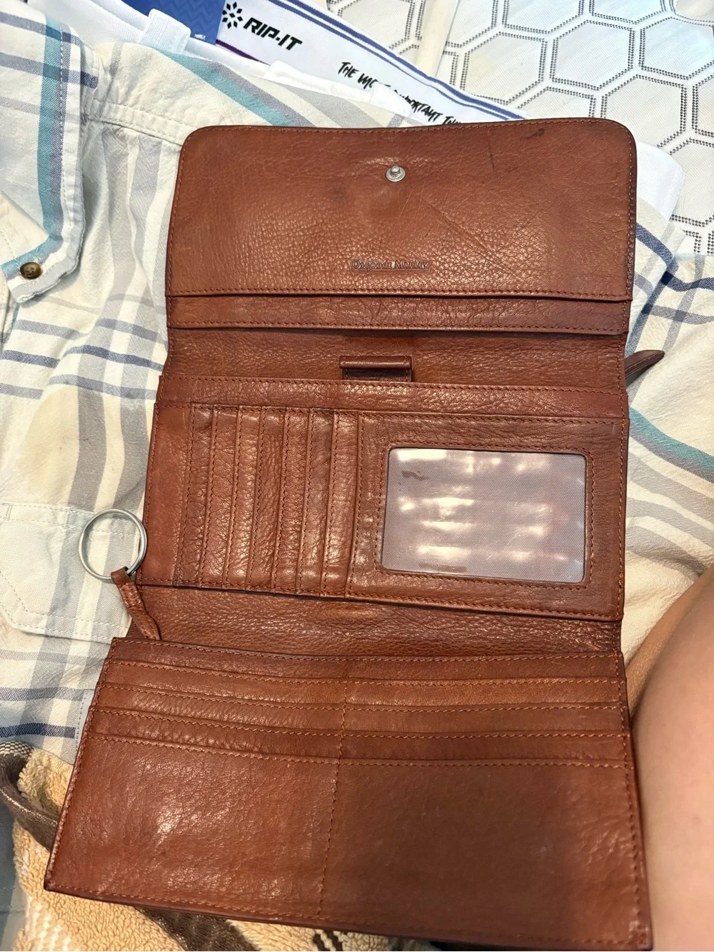 Osprey & Marley Brown Leather Wallet